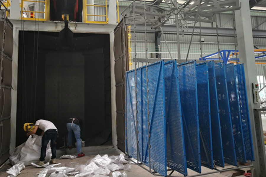 爬梯，安全護(hù)欄等建筑材料清理方案
